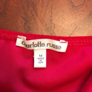 Charlotte Russe Dresses - Charlotte Russe red velvet dress Charlotte Russe Dresses - Charlotte Russe red velvet dress